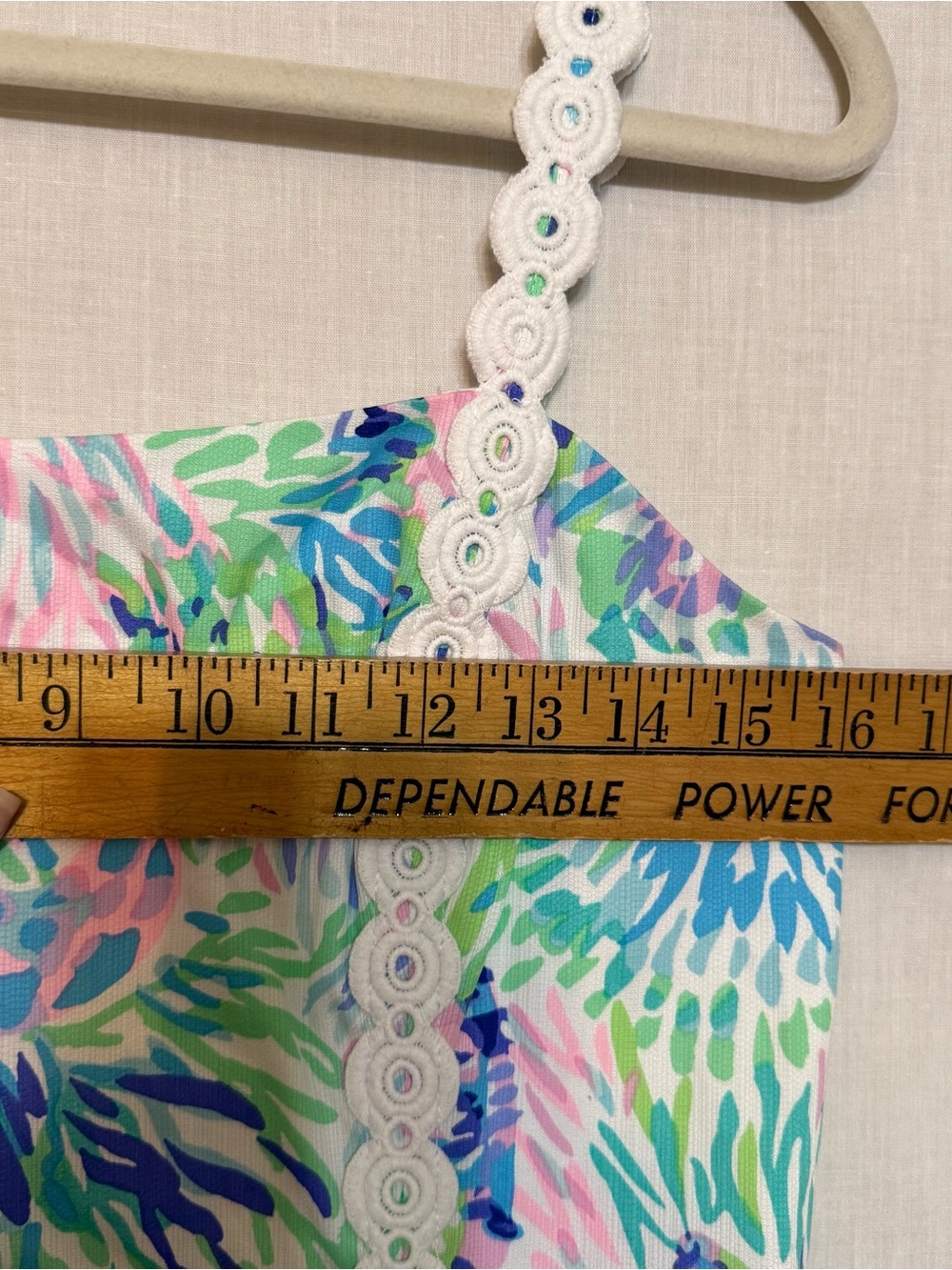 Lilly Pulitzer Jesse Romper Dress Size 8 Shell Of A Party Scallop Lace NWT - Picture 12 of 14